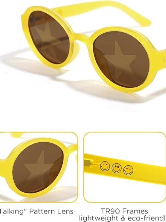 Beach Summer YellowSunglasses main image 6